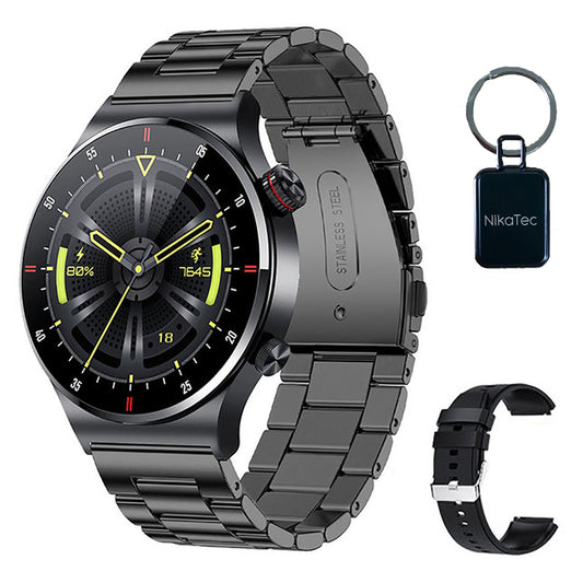 LIGE Infinity Sport Watch with ECG+PPG - Black Edition