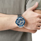 Naviforce Winning Shot Sliver & Blue Watch for Men