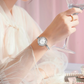 Rebirth Sparkle Moonlight - Silver Edition, Ultra-thin Ladies Watch