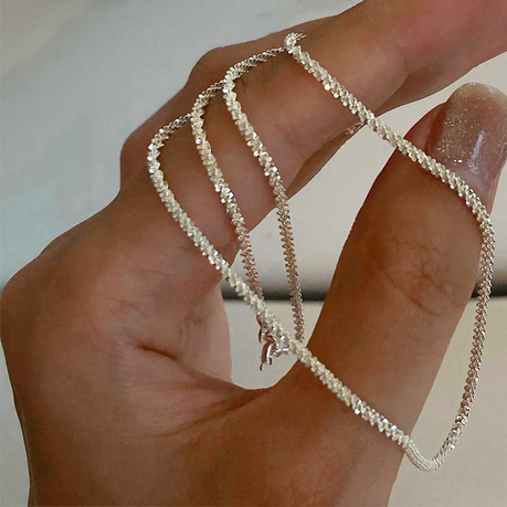 Sterling Silver Necklace - Pure Elegance