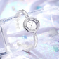 Rebirth Sparkle Moonlight - Silver Edition, Ultra-thin Ladies Watch