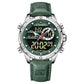 Naviforce Green Dual Time Exclusive Collection for Men