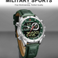 Naviforce Green Dual Time Exclusive Collection for Men