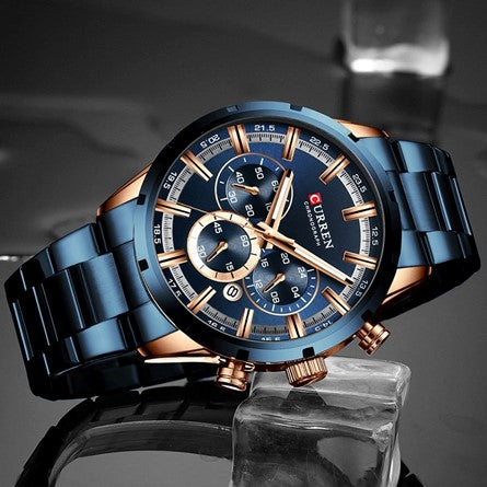 Curren Sport Quartz Movement Luxury Men's Watches Luminous Hands