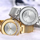 Mini Focus Elegant Dress Watch For Women Luxury Golden Edition