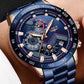 Lige 9982 Luminous Mens Watches Lige Brand Watch